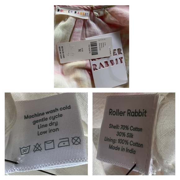 Anthropologie Roller Rabbit Maxi Dress M - Picture 9 of 10